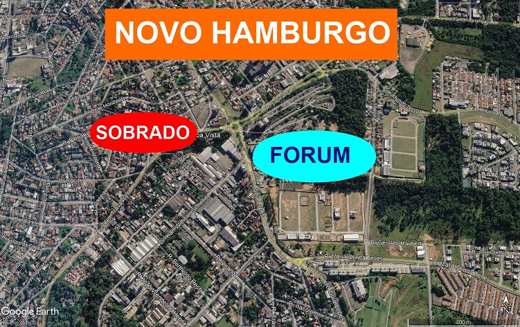 Leilão judicial de uma casa de alvenaria em novo hamburgo/rs