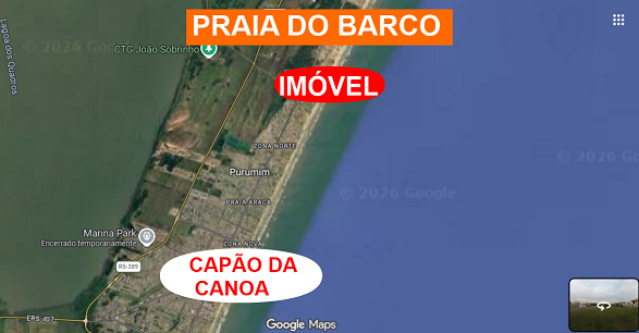 LEILÃO JUDICIAL DE UM TERRENO C/ UMA CONSTRUÇÃO NÃO AVERBADA EM CAPÃO DA CANOA/RS