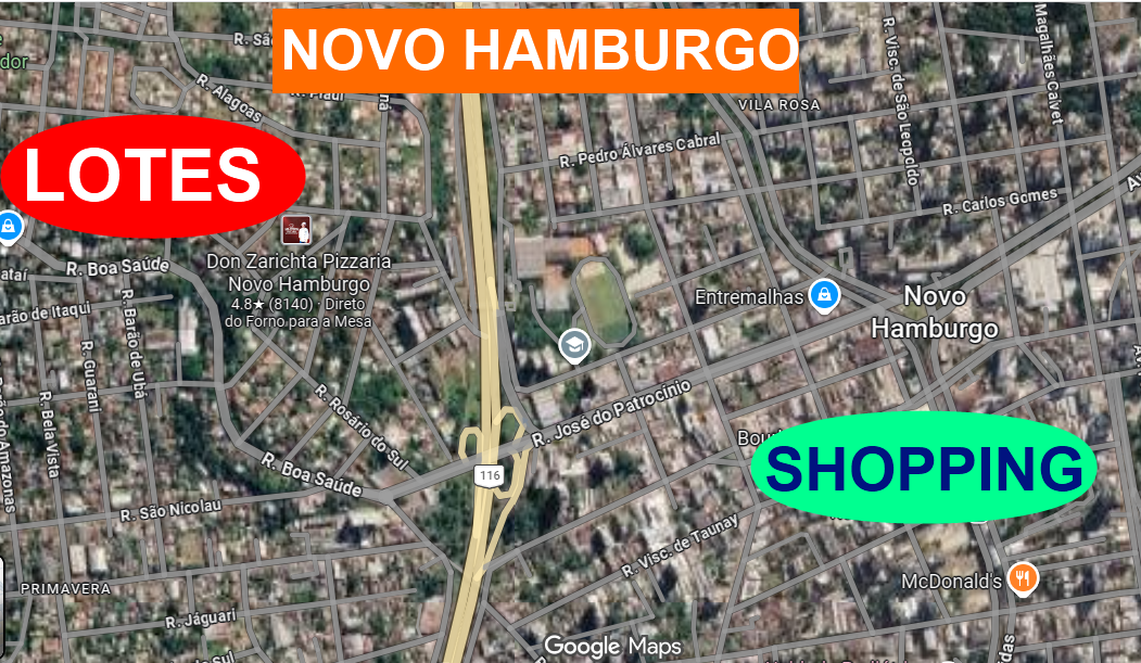 Lote 03: terreno com área de 874,63 m²