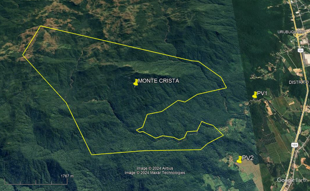 Imagem do imóvel Lote 01: Terreno Em Garuva Com A Área De 17.509.974m²