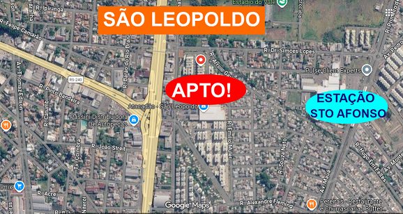 Imagem do imóvel Leilão Judicial De Apto 204 – Bloco 02 - Villa Germanica Em São Leopoldo/rs