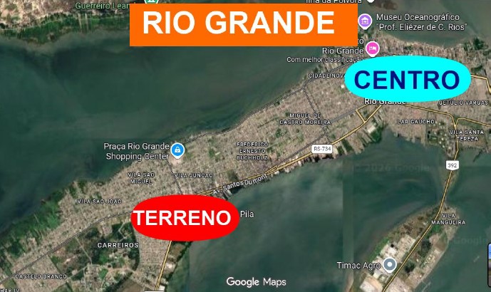 Imagem do imóvel Leilão Judicial Um Terreno - Madeireira Cassino De Rio Grande Ltda