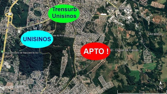 Imagem do imóvel Leilão Judicial De Apto 24 – Bloco J - Condominio Residencial Duque De Caxias Em São Leopoldo/rs