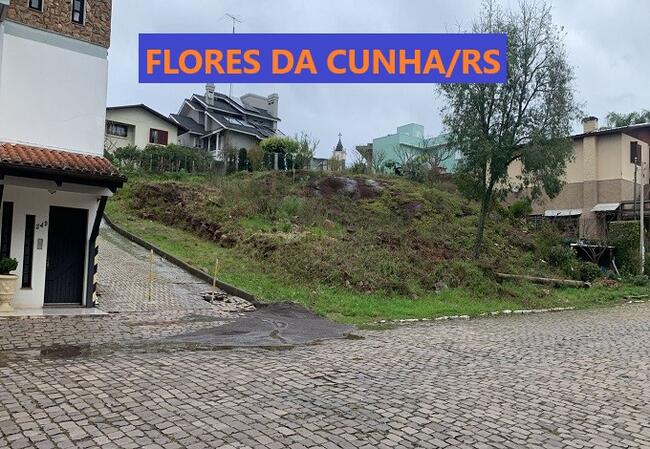 LEILÃO JUDICIAL DE UM TERRENO C/ ÁREA DE 429M²  -  FLORES DA CUNHA/RS