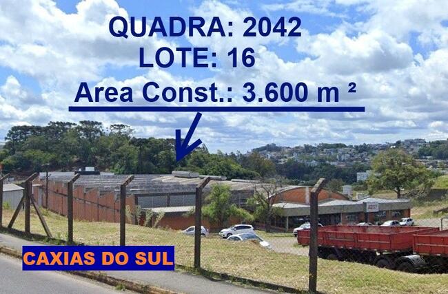 LEILÃO JUDICIAL DE UM TERRENO URBANO C/ÁREA DE 10.240,50M² - CAXIAS DO SUL/RS