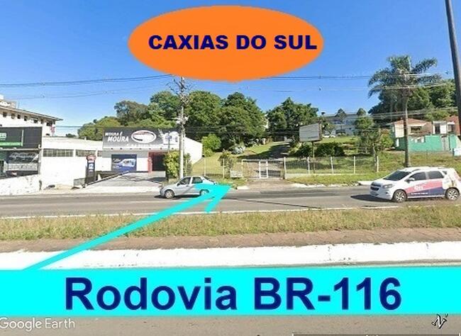 LEILÃO JUDICIAL DE 01 TERRENO NA BR 116 - EM CAXIAS DO SUL/RS