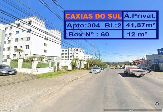 LEILÃO DOS DIREITOS E AÇÕES  DO  APTO 304 C/ÁREA TOTAL DE 76,1182M² NO CONDOMÍNIO PARQUE PORTO POLARIS BAIRRO BELA VISTA - CAXIAS DO SUL/RS