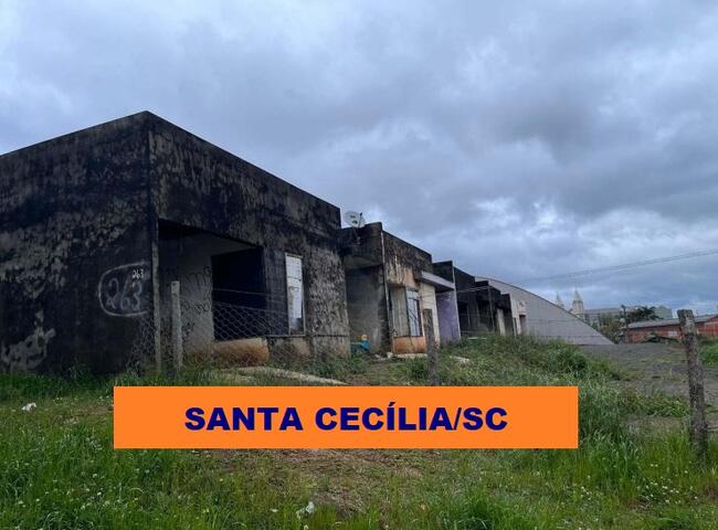 LEILÃO JUDICIAL DE 02 IMÓVEIS RESIDENCIAIS EM CONSTRUÇÃO - EM SANTA CECÍLIA SANTA CATARINA/SC