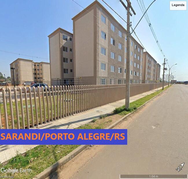 LEILÃO JUDICIAL DE UM APTO. N.º 203, BLOCO 20 C/ÁREA DE 41,19M² - PORTO ALEGRE/RS