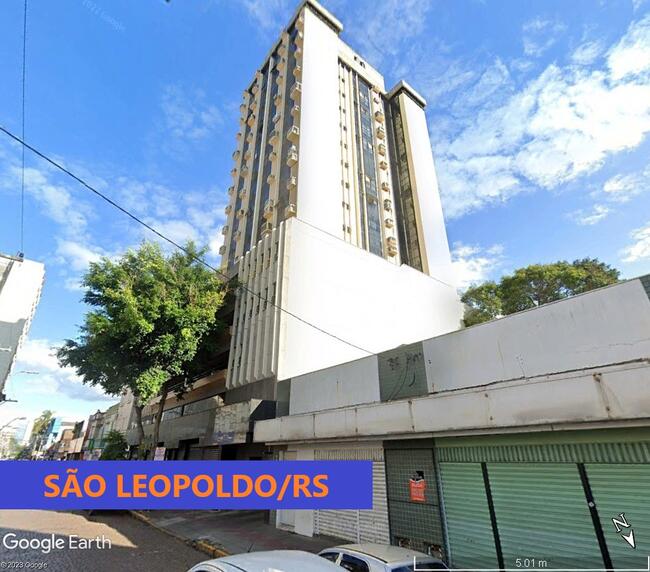LEILÃO DE UM SALA COMERCIAL N.º 1701, DO COND. ED. CENTER PARK, C/ÁREA PRIVATIVA DE 26,9312M² - SÃO LEOPOLDO/RS