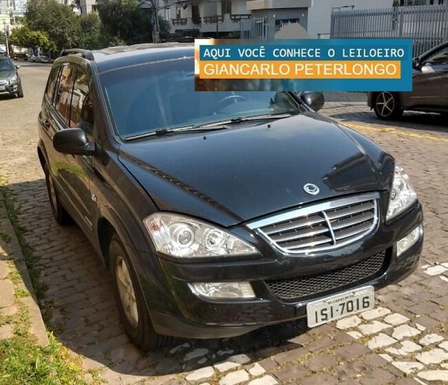 LEILÃO JUDICIAL DE 01 VEÍCULO I/SSANGYONG - PLACA  ISI7016