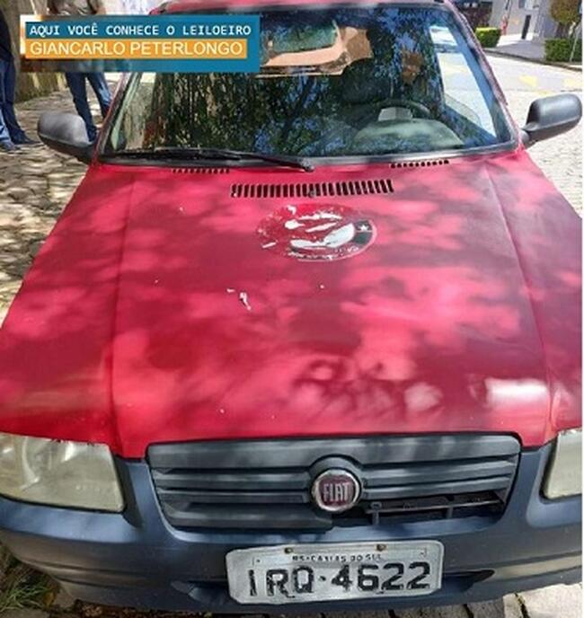 LEILÃO JUDICIAL DE 01 UNO MILLE - PLACA  IRQ4622