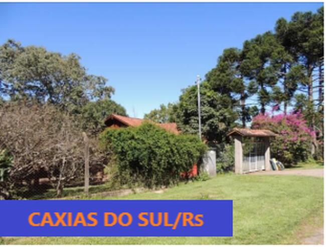 LEILÃO JUDICIAL DE UMA CHÁCARA C/ÁREA TOTAL DE 1.188,00M² - CAXIAS DO SUL/RS