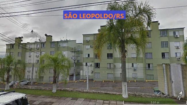 LEILÃO JUDICIAL DE UM APTO. N.º 534 BLOCO 5, C/ÁREA PRIVATIVA DE 44,0550M² - SÃO LEOPOLDO/RS