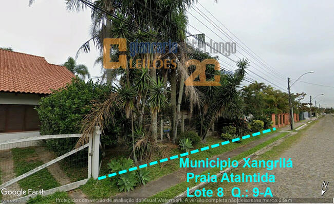 LEILÃO JUDICIAL DE UM TERRENO C/ÁREA DE 648M² - XANGRI LÁ - RS