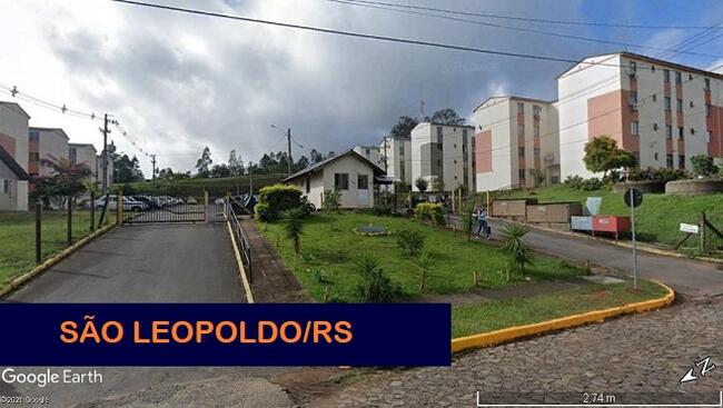 LEILÃO JUDICIAL DE UM APTO. N.º 41, BLOCO J C/ÁREA PRIVATIVA DE 42,7625M² - SÃO LEOPOLDO/RS