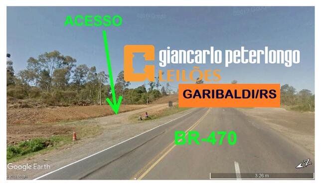 LEILÃO JUDICIAL DE ÁREA DE TERRAS URBANAS C/ 78.750,25 m² - EM GARIBALDI/RS