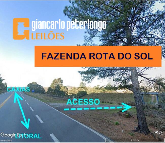 LEILÃO JUDICIAL DE FAZENDA BONANZA NA ROTA DO SOL - LAGEADO/RS