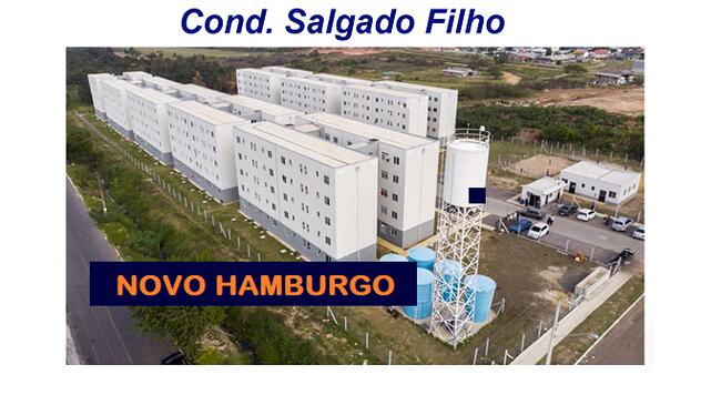 LEILÃO JUDICIAL DE APTO Nº 44 - BL K - RES. SALGADO FILHO - EM NOVO HAMBURGO/RS