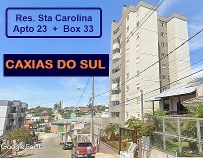 LEILÃO JUDICIAL DE APTO Nº 23 + BOX Nº 33 - EM CAXIAS DO SUL/RS
