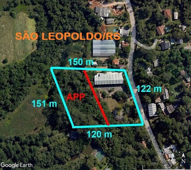 LEILÃO JUDICIAL DE TERRENO + PAVILHÃO - EM SÃO LEOPOLDO/RS