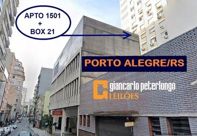 VENDA DIRETA JUDICIAL DE APTO  E BOX - EM PORTO ALEGRE/RS