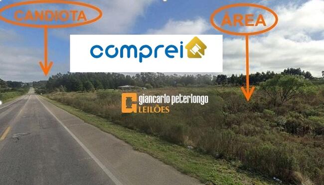 VENDA DIRETA  DE TERRENO RURAL - LOTE Nº 2 - CANDIOTA/RS