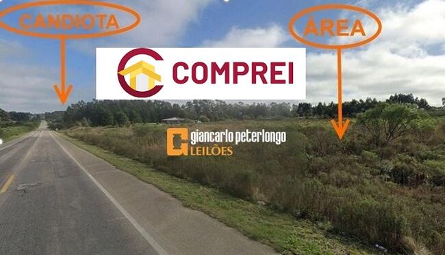 VENDA DIRETA  DE TERRENO RURAL - LOTE Nº 2 - CANDIOTA/RS