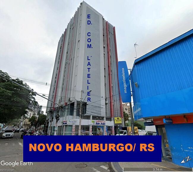 LEILÃO JUDICIAL DE SALA COMERCIAL Nº 501 DO CONDOMÍNIO EDIFÍCIO COMERCIAL L´ATELIER EM NOVO HAMBURGO/RS