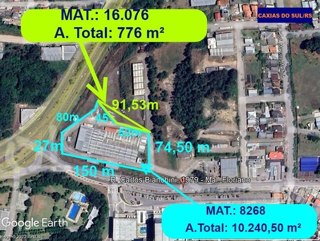 LEILÃO JUDICIAL DE DOIS TERRENOS URBANOS EM CAXIAS DO SUL/RS