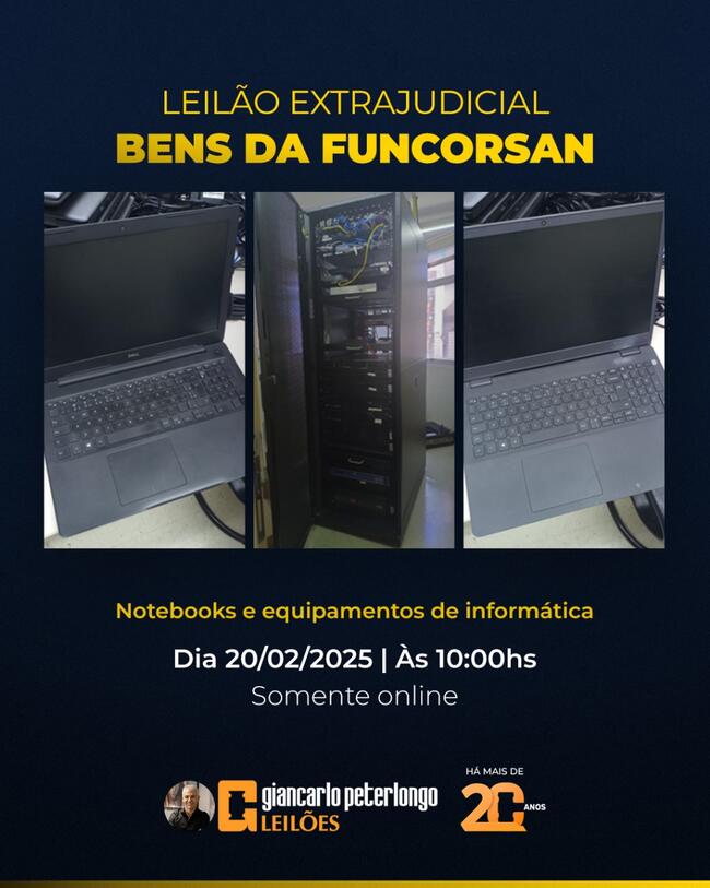 LEILÃO DE BENS DA FUNCORSAN