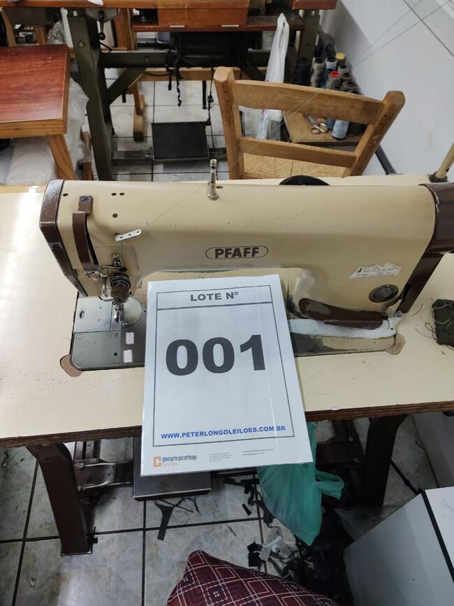 VENDA DIRETA JUDICIAL DE DIVERSAS MÁQUINAS PARA COSTURA