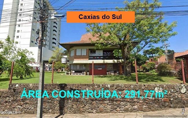 LEILÃO JUDICIAL DE TERRENO E CASA - EM CAXIAS DO SUL/RS