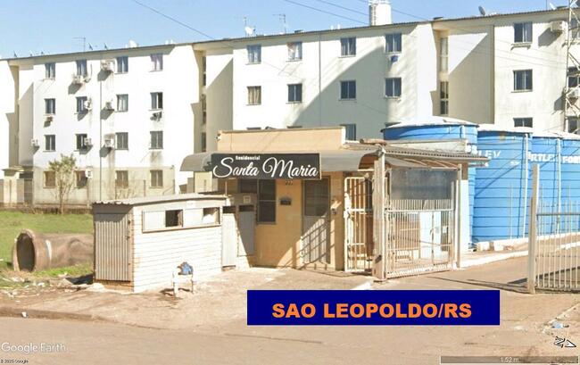 LEILÃO JUDICIAL DE APTO 24 do BLOCO G, do RESIDENCIAL SANTA MARIA EM SÃO LEOPOLDO/RS