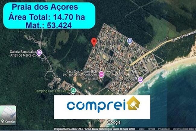 VENDA DIRETA DE TERRENO C/ 14,70 HA - EM FLORIANÓPOLIS/SC