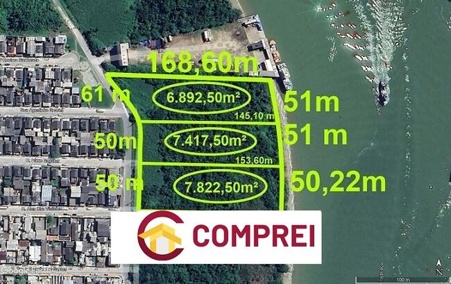 VENDA DIRETA DE TERRENO URBANO - EM ITAJAÍ/SC