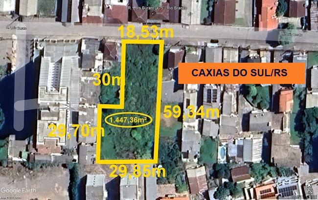 VENDA DIRETA EXTRAJUDICIAL DE TERRENO - EM CAXIAS DO SUL/RS