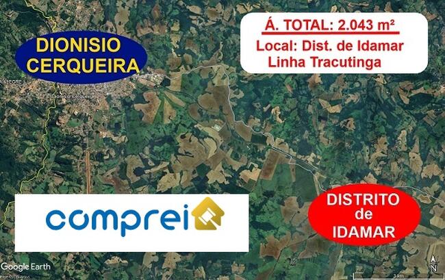 VENDA DIRETA DE TERRENO - EM DIONÍSIO CERQUEIRA/SC