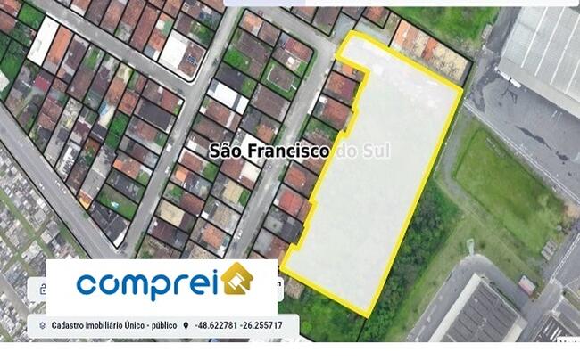 VENDA DIRETA DE TERRENO - EM SÃO FRANCISCO DO SUL/SC