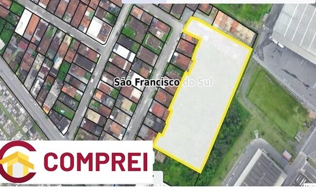 VENDA DIRETA DE TERRENO - EM SÃO FRANCISCO DO SUL/SC