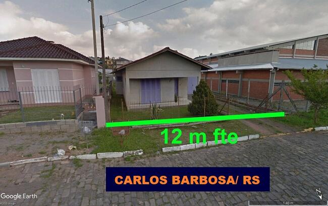 LEILÃO JUDICIAL DE UM TERRENO URBANO COM UMA CASA NAO AVERBADA EM CARLOS BARBOSA/RS