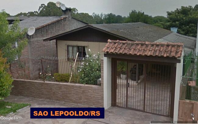 LEILÃO JUDICIAL DE UM TERRENO COM UMA CASA DE MADEIRA EM SÃO LEOPOLDO/RS
