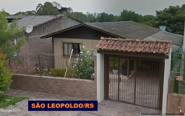 LEILÃO JUDICIAL DE UM TERRENO COM UMA CASA DE MADEIRA EM SÃO LEOPOLDO/RS