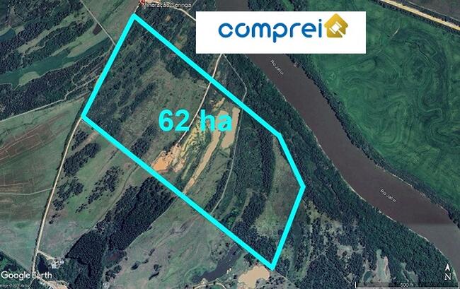 VENDA DIRETA DE IMÓVEL  C/ 62 HA - EM CACHOEIRA DO SUL/RS