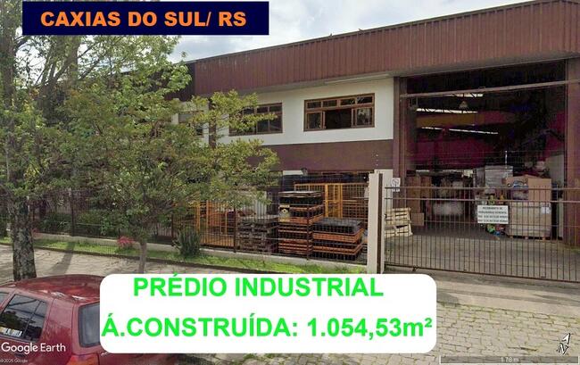 LEILÃO JUDICIAL DE UM PAVILHÃO INDUSTRIAL EM CAXIAS DO SUL/RS