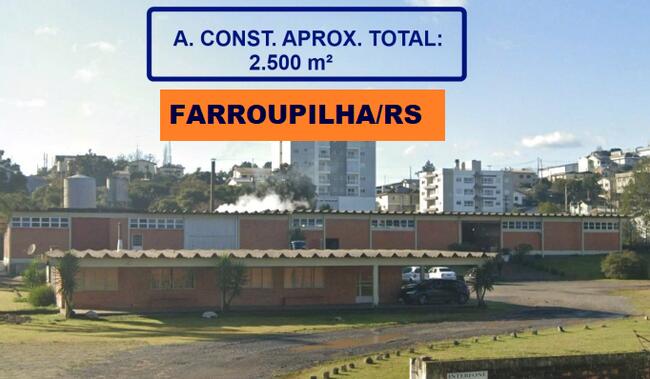 VENDA DIRETA DE IMÓVEL INDUSTRIAL - C/ 2.500 M²  - EM FARROUPILHA/RS
