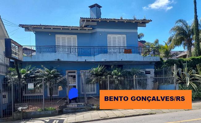 VENDA DIRETA  JUDICIAL DE TERRENO E CASA - EM BENTO GONÇALVES/RS