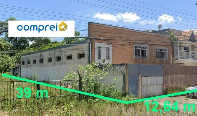 VENDA DIRETA DE TERRENO E PAVILHÃO - EM CURITIBA/PR