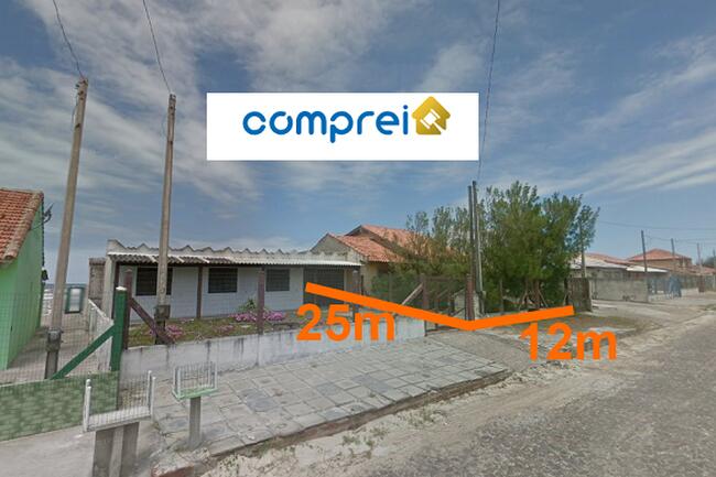 VENDA DIRETA DE CASA E TERRENO - EM CIDREIRA/RS