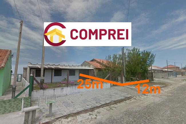 VENDA DIRETA DE CASA E TERRENO - EM CIDREIRA/RS